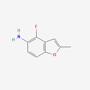 4-Fluoro-2-methylbenzofuran-5-amine