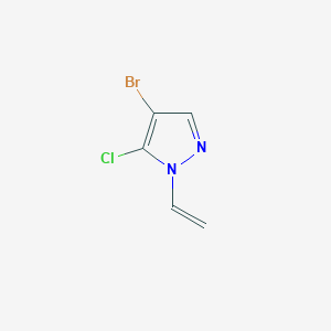 4-Bromo-5-chloro-1-vinyl-1H-pyrazole