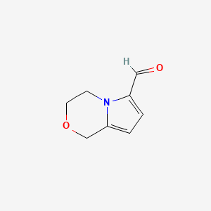 3,4-Dihydro-1H-pyrrolo[2,1-c][1,4]oxazine-6-carbaldehyde