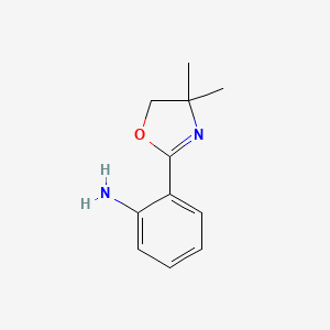 2-(4,4-Dimethyl-4,5-dihydro-1,3-oxazol-2-yl)aniline