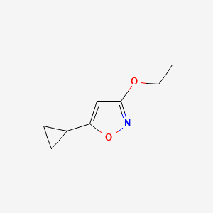 5-Cyclopropyl-3-ethoxyisoxazole