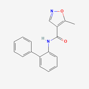 N-([1,1'-Biphenyl]-2-yl)-5-methyl-1,2-oxazole-4-carboxamide