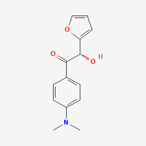 (S)-1-(4-(Dimethylamino)phenyl)-2-(furan-2-yl)-2-hydroxyethanone