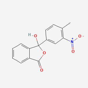 3-Hydroxy-3-(4-methyl-3-nitrophenyl)-2-benzofuran-1(3H)-one