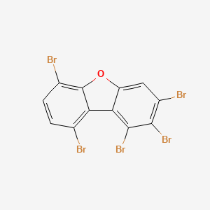 1,2,3,6,9-Pentabromo-dibenzofuran