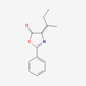 4-(Butan-2-ylidene)-2-phenyloxazol-5(4H)-one