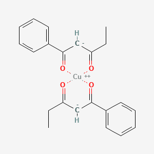 Bis(1-phenyl-1,3-pentanedionato)copper