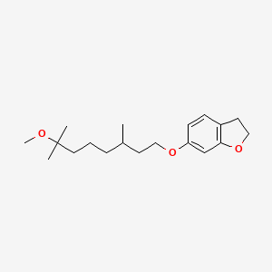 6-((7-Methoxy-3,7-dimethyloctyl)oxy)-2,3-dihydrobenzofuran