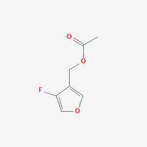 (4-Fluorofuran-3-yl)methyl acetate