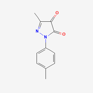 3-methyl-1-(p-tolyl)-1H-pyrazole-4,5-dione