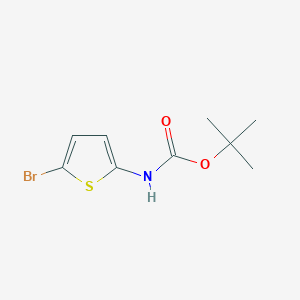 molecular formula C9H12BrNO2S B1520936 tert-Butyl (5-bromothiophen-2-yl)carbamate CAS No. 943321-89-9