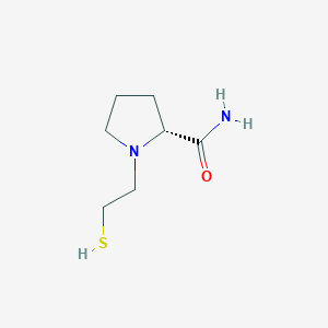 (R)-1-(2-Mercaptoethyl)pyrrolidine-2-carboxamide