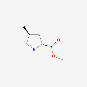 (2R,4S)-Methyl 4-methyl-3,4-dihydro-2H-pyrrole-2-carboxylate