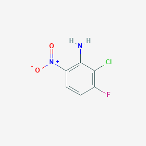 molecular formula C6H4ClFN2O2 B1520950 2-Chloro-3-fluoro-6-nitroaniline CAS No. 948014-34-4
