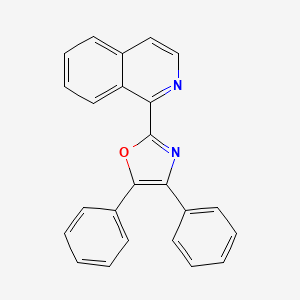 2-Isoquinolin-1-yl-4,5-diphenyl-1,3-oxazole