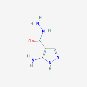 5-amino-1H-pyrazole-4-carbohydrazide