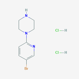 molecular formula C9H14BrCl2N3 B1520957 1-(5-Bromopyridin-2-yl)piperazine dihydrochloride CAS No. 1170221-91-6