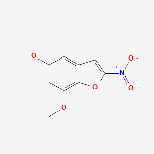 5,7-Dimethoxy-2-nitro-1-benzofuran