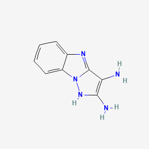 1H-pyrazolo[1,5-a]benzimidazole-2,3-diamine