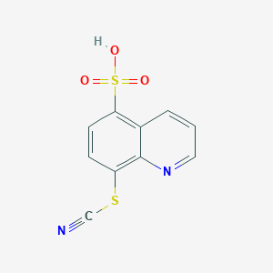 8-Thiocyanatoquinoline-5-sulfonic acid