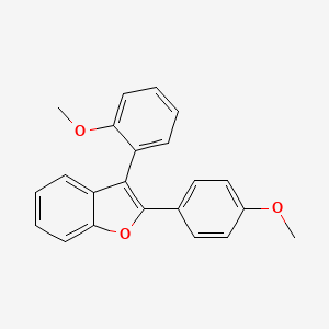 3-(2-Methoxyphenyl)-2-(4-methoxyphenyl)-1-benzofuran