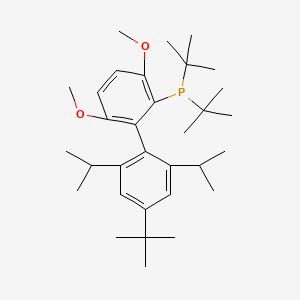 Di-tert-butyl(4'-(tert-butyl)-2',6'-diisopropyl-3,6-dimethoxy-[1,1'-biphenyl]-2-yl)phosphine