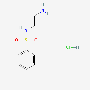 molecular formula C9H15ClN2O2S B1520985 N-(2-aminoethyl)-4-methylbenzenesulfonamide hydrochloride CAS No. 20228-51-7