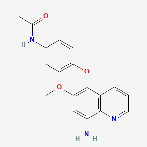 5-[4-Acetamidophenoxy]-8-amino-6-methoxyquinoline