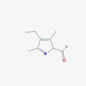 4-ethyl-3,5-dimethyl-2H-pyrrole-2-carbaldehyde