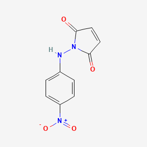 1H-Pyrrole-2,5-dione, 1-[(4-nitrophenyl)amino]-