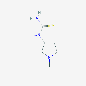 1-Methyl-1-(1-methylpyrrolidin-3-yl)thiourea