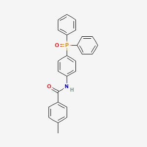 N-(4-(Diphenylphosphoryl)phenyl)-4-methylbenzamide