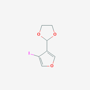 2-(4-Iodofuran-3-yl)-1,3-dioxolane