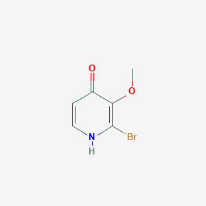 molecular formula C6H6BrNO2 B1521030 2-溴-3-甲氧基吡啶-4-醇 CAS No. 1246088-37-8