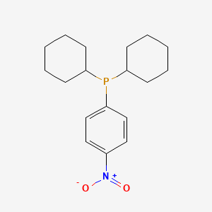 Phosphine, dicyclohexyl(4-nitrophenyl)-