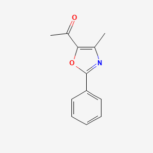 1-(4-Methyl-2-phenyloxazol-5-yl)ethanone