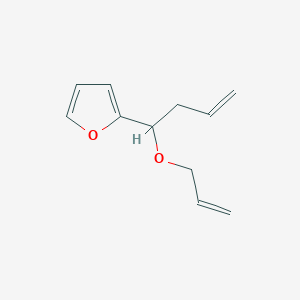 Furan, 2-[1-(2-propenyloxy)-3-butenyl]-