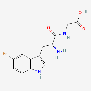 5-Bromo-L-tryptophylglycine