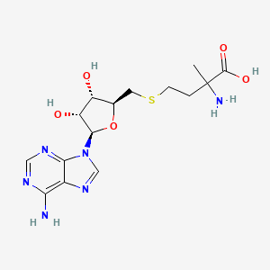 2-Amino-4-((((2S,3S,4R,5R)-5-(6-amino-9H-purin-9-yl)-3,4-dihydroxytetrahydrofuran-2-yl)methyl)thio)-2-methylbutanoic acid