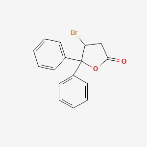 4-Bromo-5,5-diphenyldihydro-2(3H)-furanone