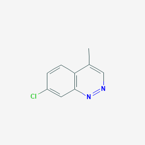 B15210633 7-Chloro-4-methylcinnoline CAS No. 89770-40-1