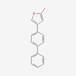 Furan, 4-[1,1'-biphenyl]-4-yl-2-methyl-