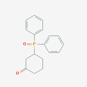 3-(Diphenylphosphoryl)cyclohexan-1-one