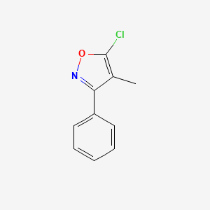 5-Chloro-4-methyl-3-phenyl-1,2-oxazole