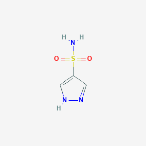 molecular formula C3H5N3O2S B1521096 1H-pyrazole-4-sulfonamide CAS No. 27429-59-0