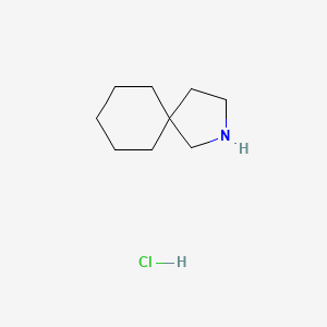 molecular formula C9H18ClN B1521097 2-Azaspiro[4.5]decane hydrochloride CAS No. 36392-74-2