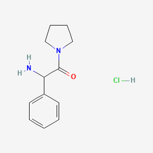 2-Amino-2-phenyl-1-(pyrrolidin-1-yl)ethan-1-one hydrochloride