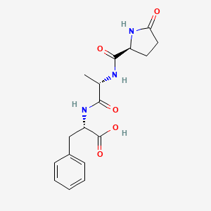 L-Phenylalanine, N-(5-oxo-L-prolyl)-L-alanyl-