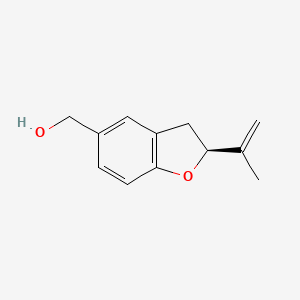 (S)-(2-(Prop-1-en-2-yl)-2,3-dihydrobenzofuran-5-yl)methanol