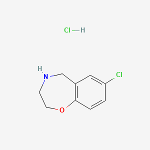 7-Chloro-2,3,4,5-tetrahydro-1,4-benzoxazepine hydrochloride